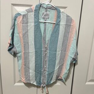 Rails Pastel Striped Shirt